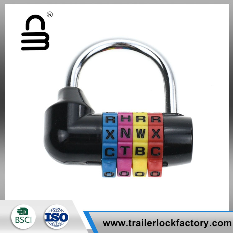 4 rəqəmli məktub idman zalı kilidləmə padlock
