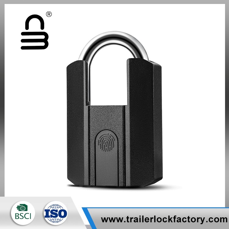 Tətbiq suya davamlı ağıllı kilidlə barmaq izi padlock