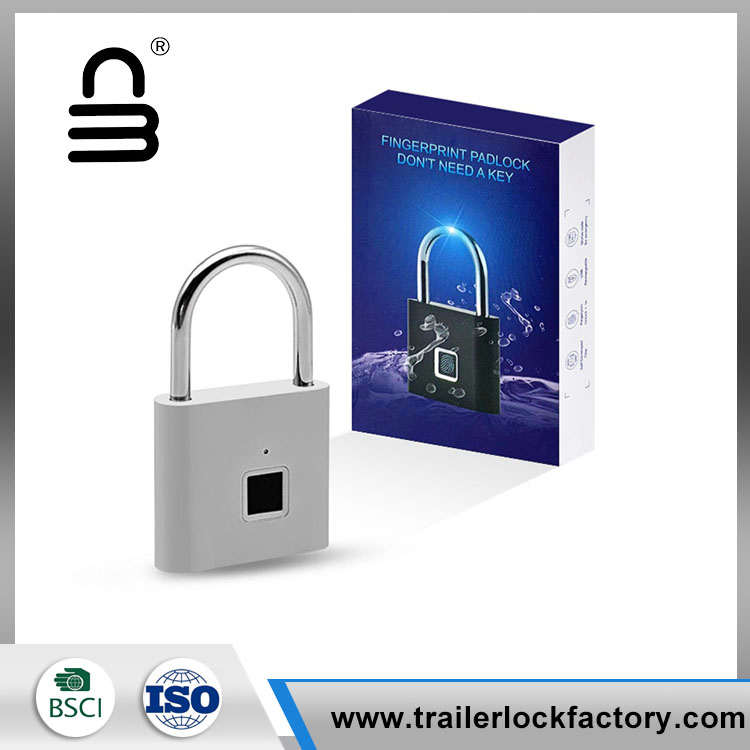 Suya davamlı Smart Barmaq izi Padlock